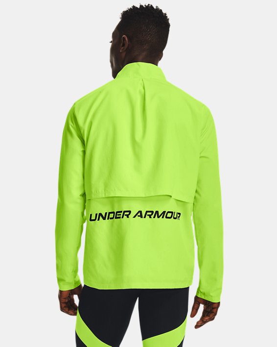 Men's UA Storm Run Jacket, Green, pdpMainDesktop image number 1